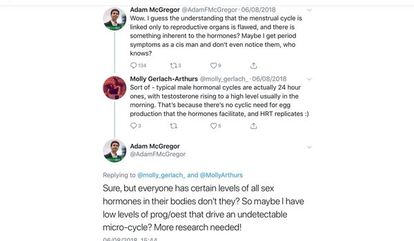 Trans women and periods