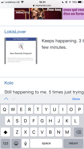 Keep getting directed to dodgy sites