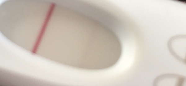 Faint positive?