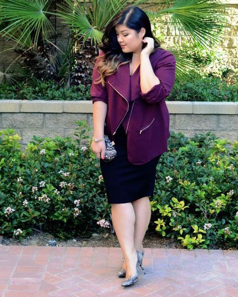 Plus-size capsule wardrobe