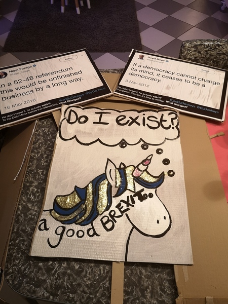 It's here! - the day we march against the chaos that is Brexit.