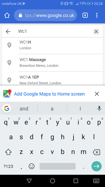 Kinda urgent - can you help me out with google maps?