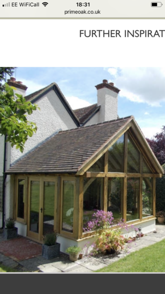 Anyone with a Prime Oak Garden Room?