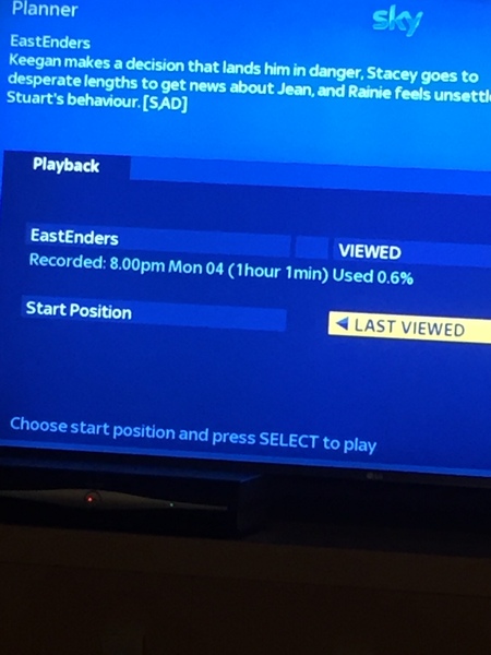 EASTENDERS 32 - your money or your life if you post a spoiler !!!!!
