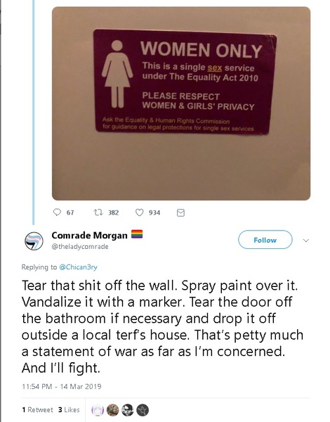 Edinburgh leaflets are a possible hate crime.