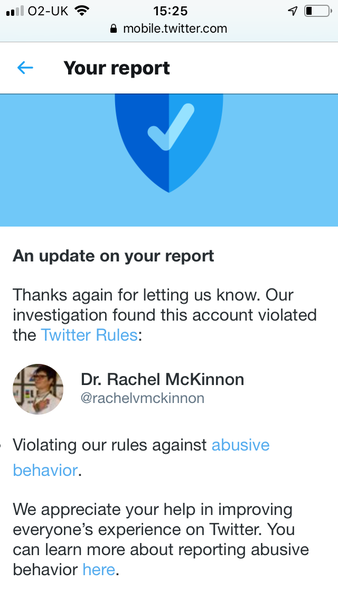 Rachel McKinnon is "femalephobic"