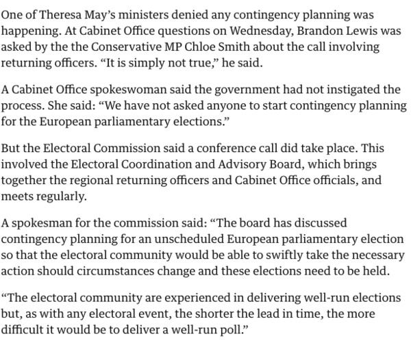 Westminstenders: Adrift at Sea