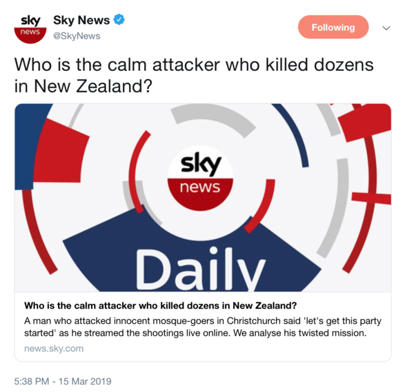 To think the world has a big white supremacy problem?