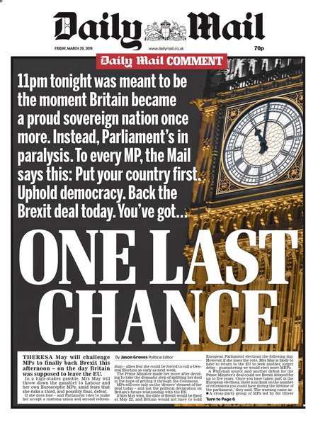 Westminstenders: Happy Brexit Day!