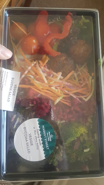 How many calories would you think are in this salad?