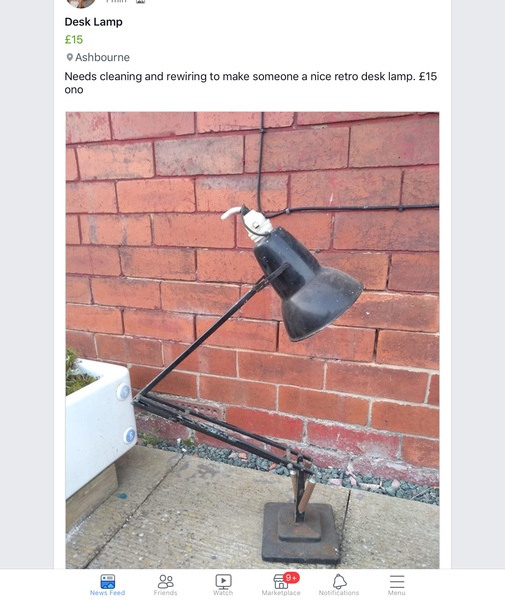 A Facebook selling one...