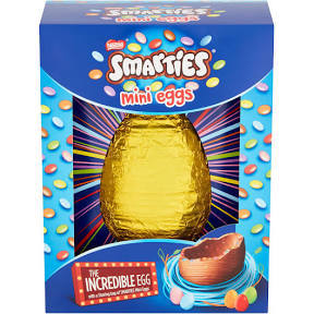 Rainbow shiny easter egg