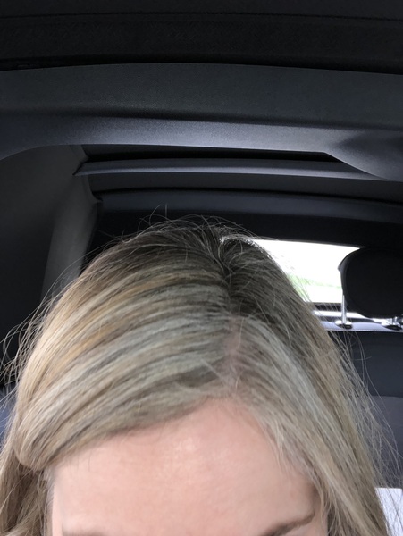 Just has hair coloured - what colour would you say it is ?