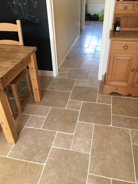 What flooring can you have throughout with a downstairs WC, hallway and kitchen??