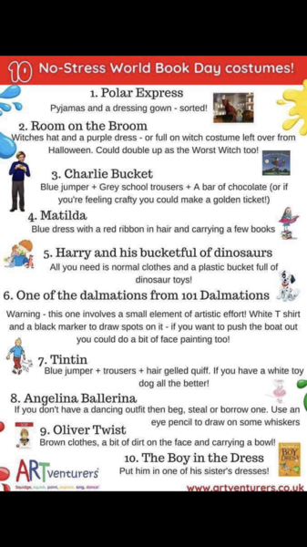 World Book Day thread for underachievers