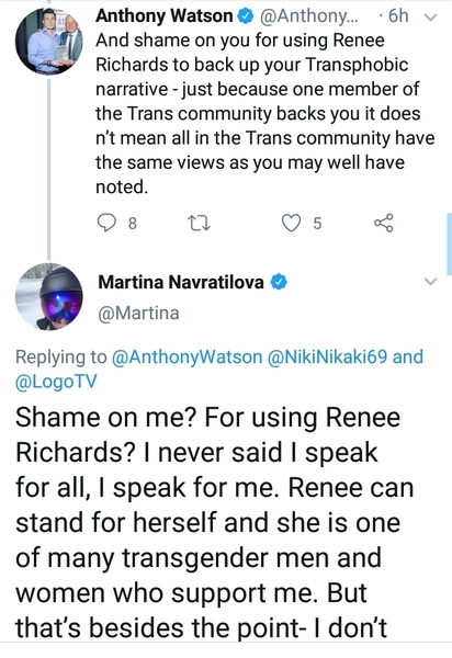 #TeamNavratilova is gathering pace!