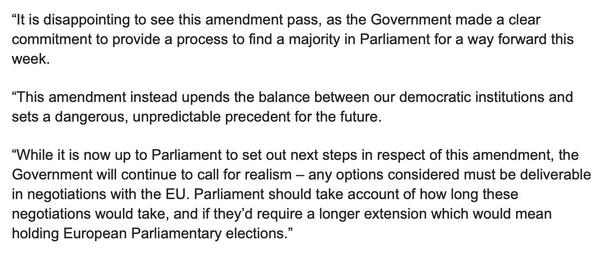 Westminstenders: Chaos