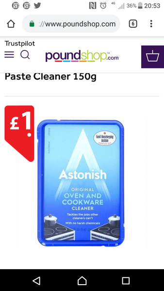 I am excited about cleaning the shower tray