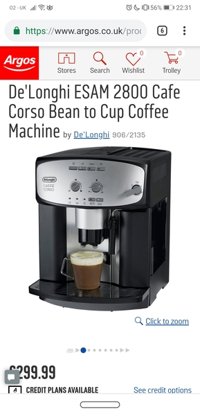 To want super amazing coffee every morning