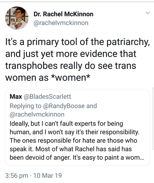 Is the penis doing the pap smear?? No?? Then SHUT THE FUCK UP transphobe