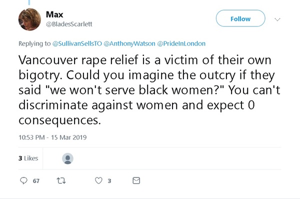 The 24 year harassment of  the Vancouver rape relief and women's shelter