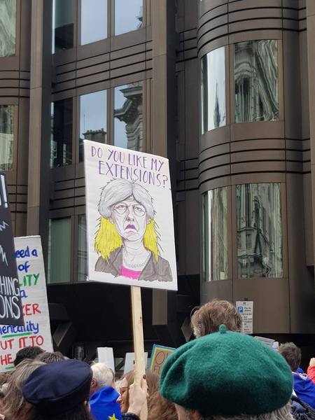 It's here! - the day we march against the chaos that is Brexit.