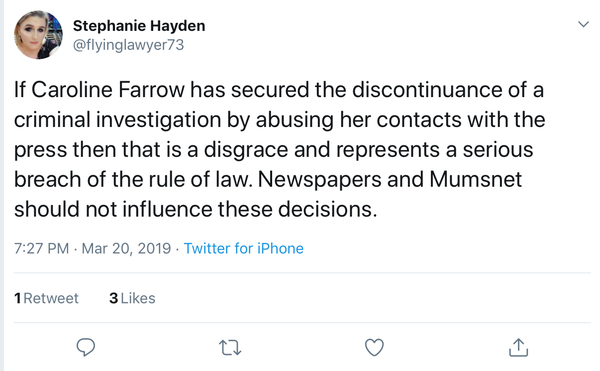 Police interviewing Caroline Farrow under caution and threatening to arrest her for "misgendering"