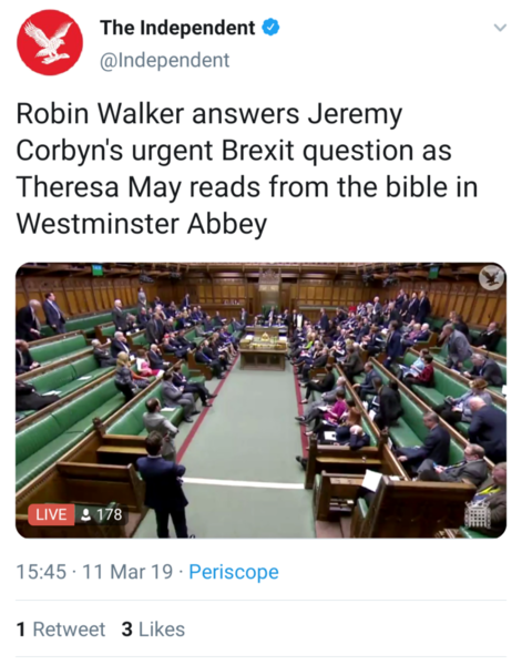 Westminstenders: Here we go again