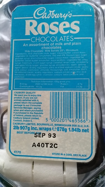 To be fed up that so much chocolate now has palm oil in it?