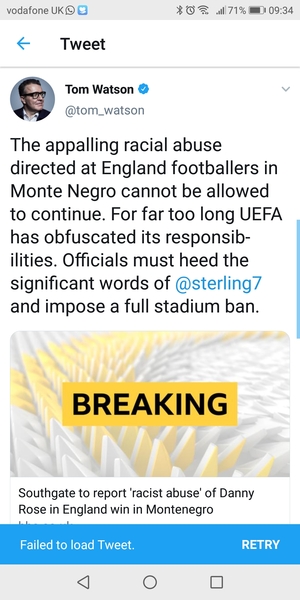 Westminstenders: Chaos