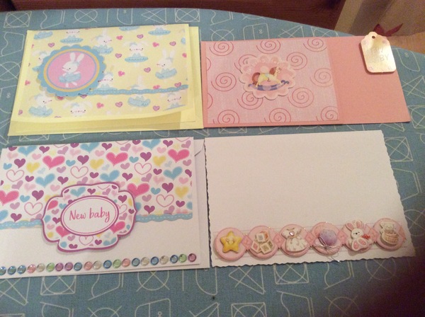 Baby girl card