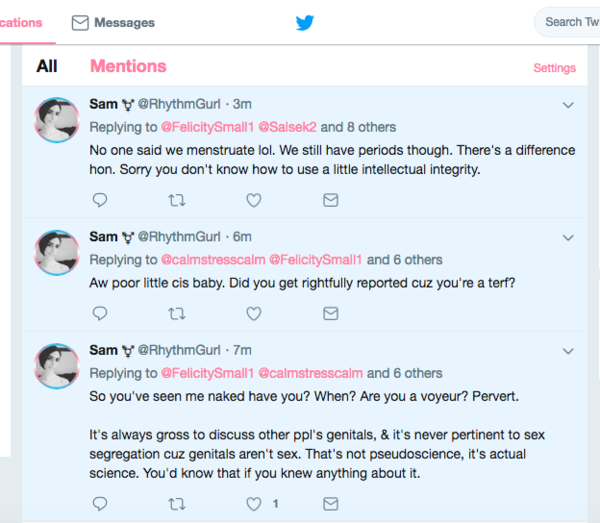 Trans women and periods