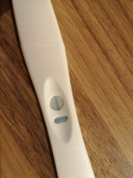 Pregnancy test after op - is there a line?