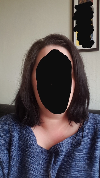 Hairstyle looks like a mushroom!