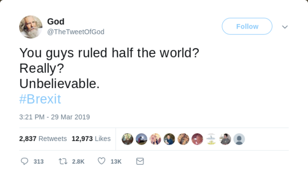 Westminstenders: Happy Brexit Day!