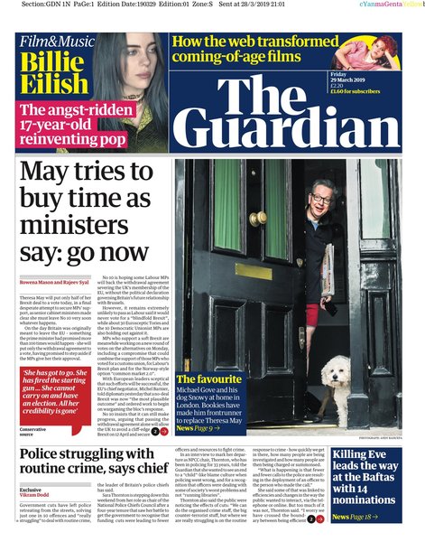 Westminstenders: Happy Brexit Day!