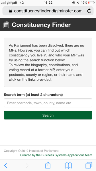 Westminstenders: Pragmatism versus Purity