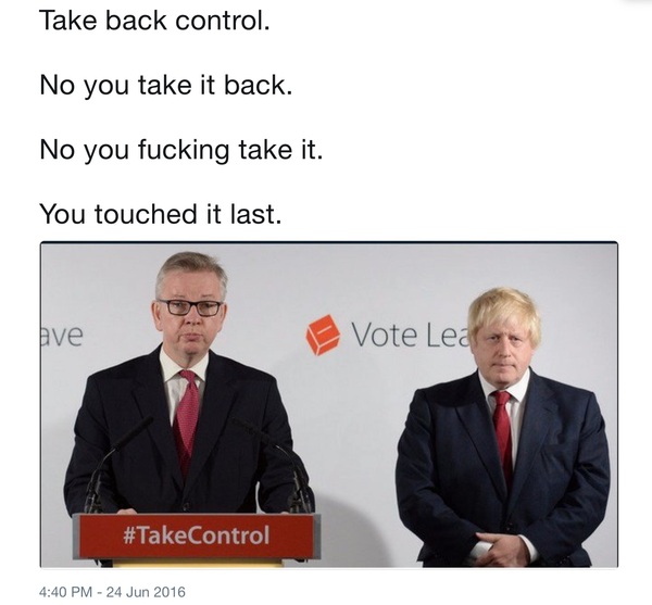 Westminstenders: Pragmatism versus Purity