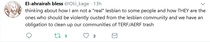 Anti-terf joke by York LGBT forum co-chair