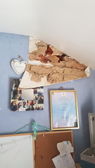 Hole in bedroom wall