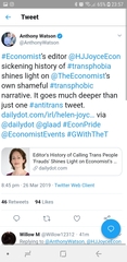 Anthony Watson thinks prominent GC woman journalist is his PA