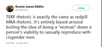 More appropriation of womanhood?