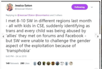 Mail article - children going into care to change sex
