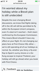 Are you booking summer holidays or waiting to see how Brexit plays out?
