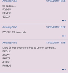 Tombola free £5 codes
