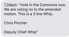 Westminstenders: Adrift at Sea