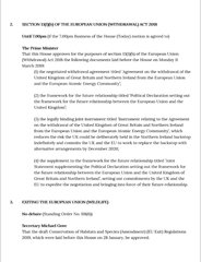 Westminstenders: Here we go again