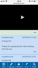 Advertisements look like a video covering the page