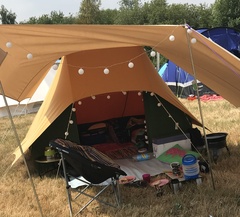 What unusual things do you take camping?