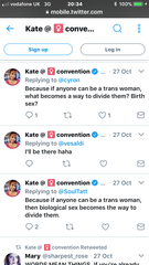 Cultural appropriation of transwomen by women - Friday thoughts